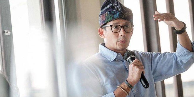 Menparekraf Sandiaga Salahudin Uno. (Ist)