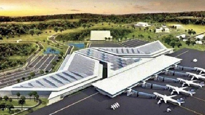 Desain bandara kediri (Sumber: Kompas.com)