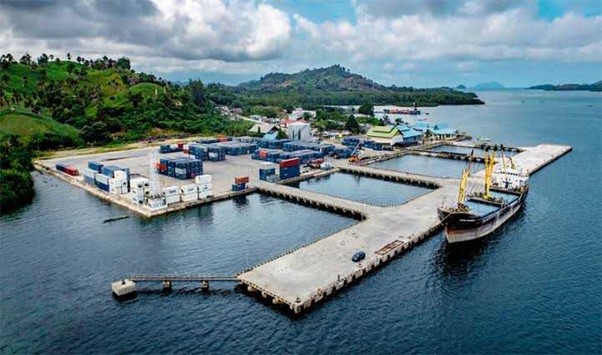 Figure 1Foto Pelabuhan Anggrek, sumber: Koran Jakarta Rabu 22 Sept 2021 